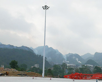 广西蔡总又在汉威采购一批30米高杆灯